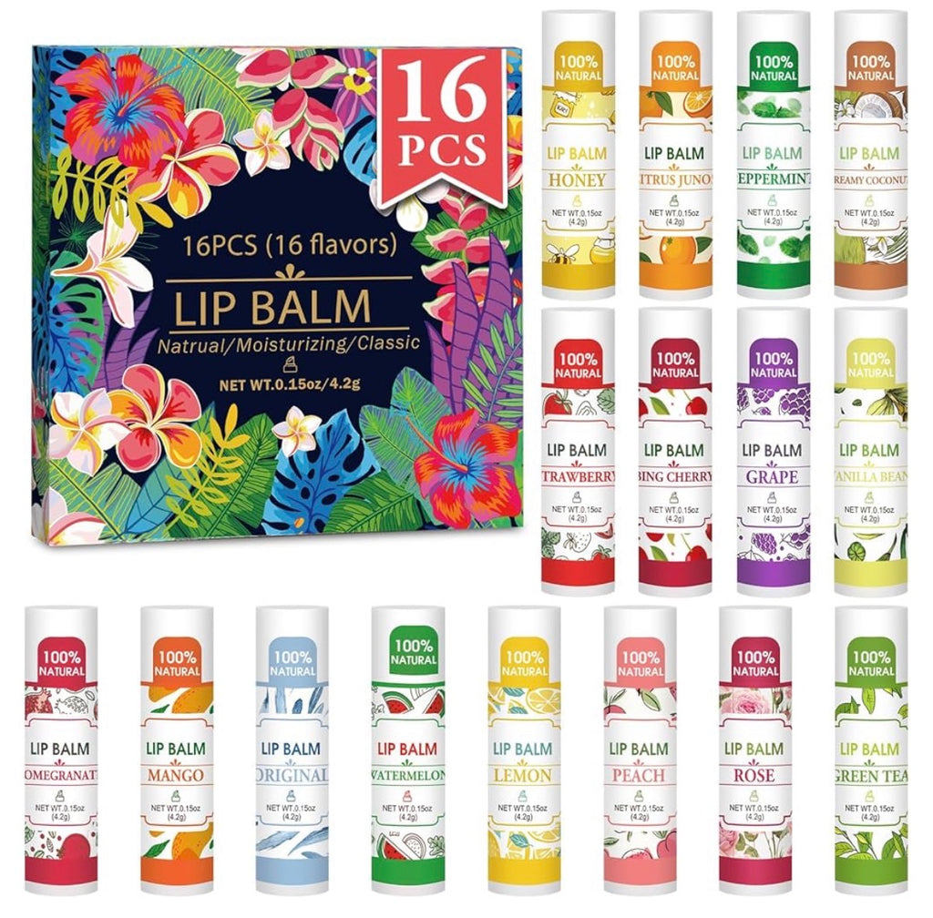 16 Pack Lip Balm,
