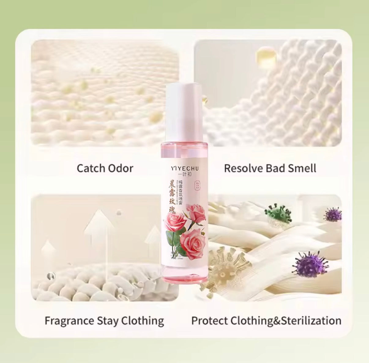 Fragrance Clothes Deodorant Perfume Spray