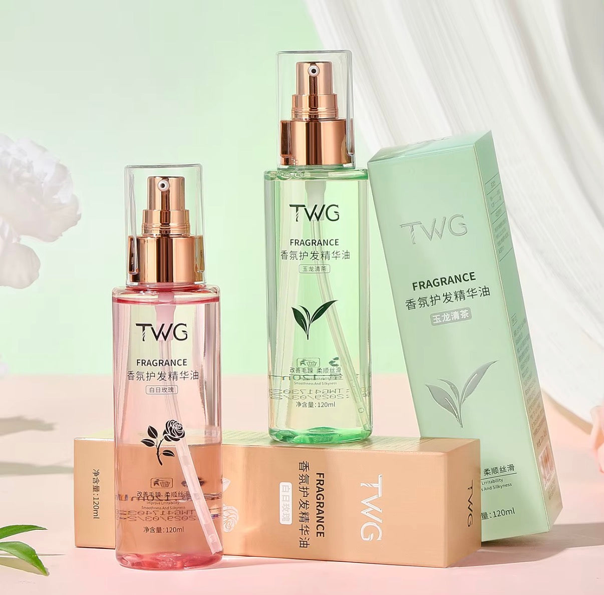 TWG Fragrance Hair Spray Oil