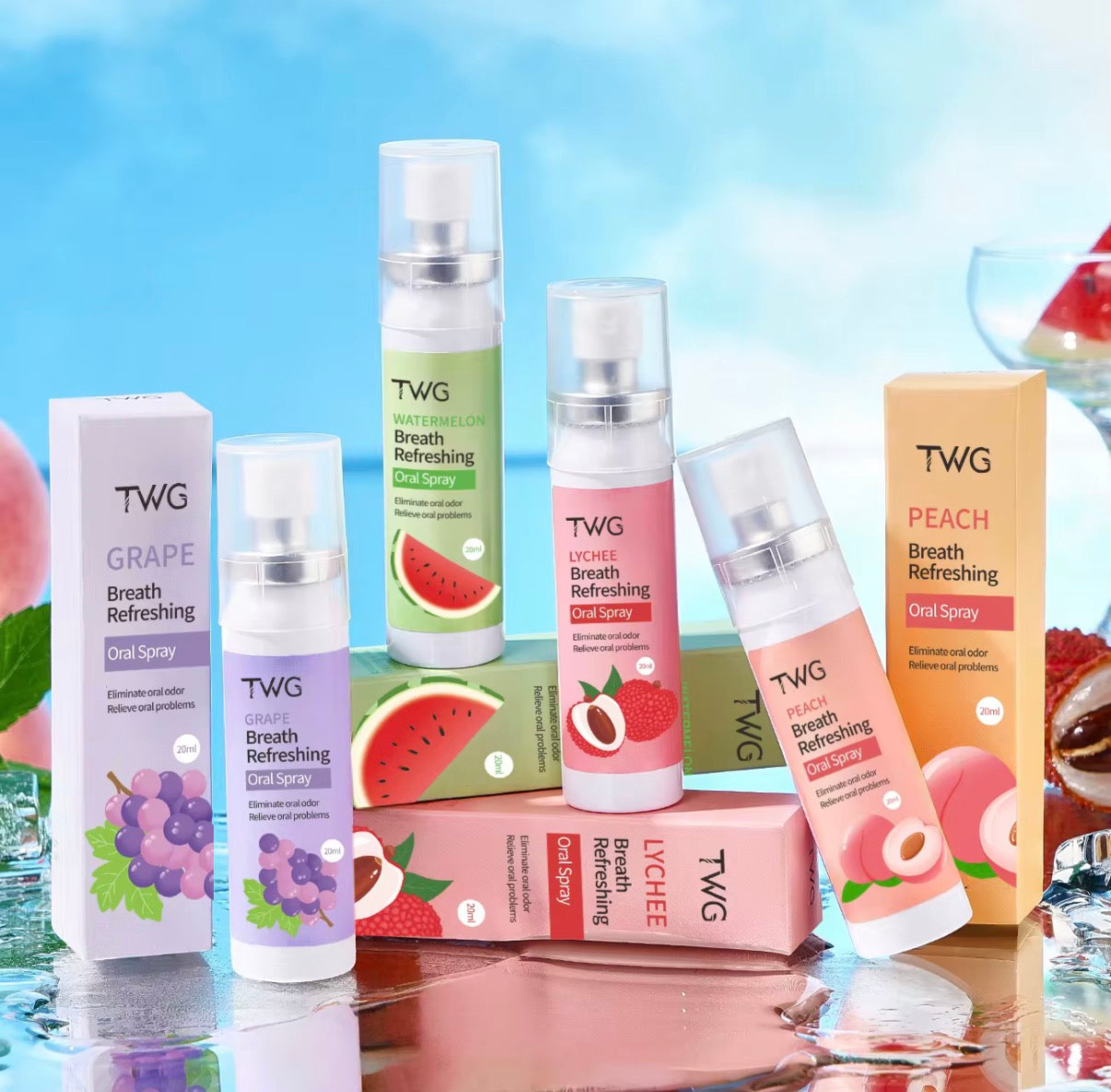 TWG Mouth Freshener Spray Eliminates Oral Odors