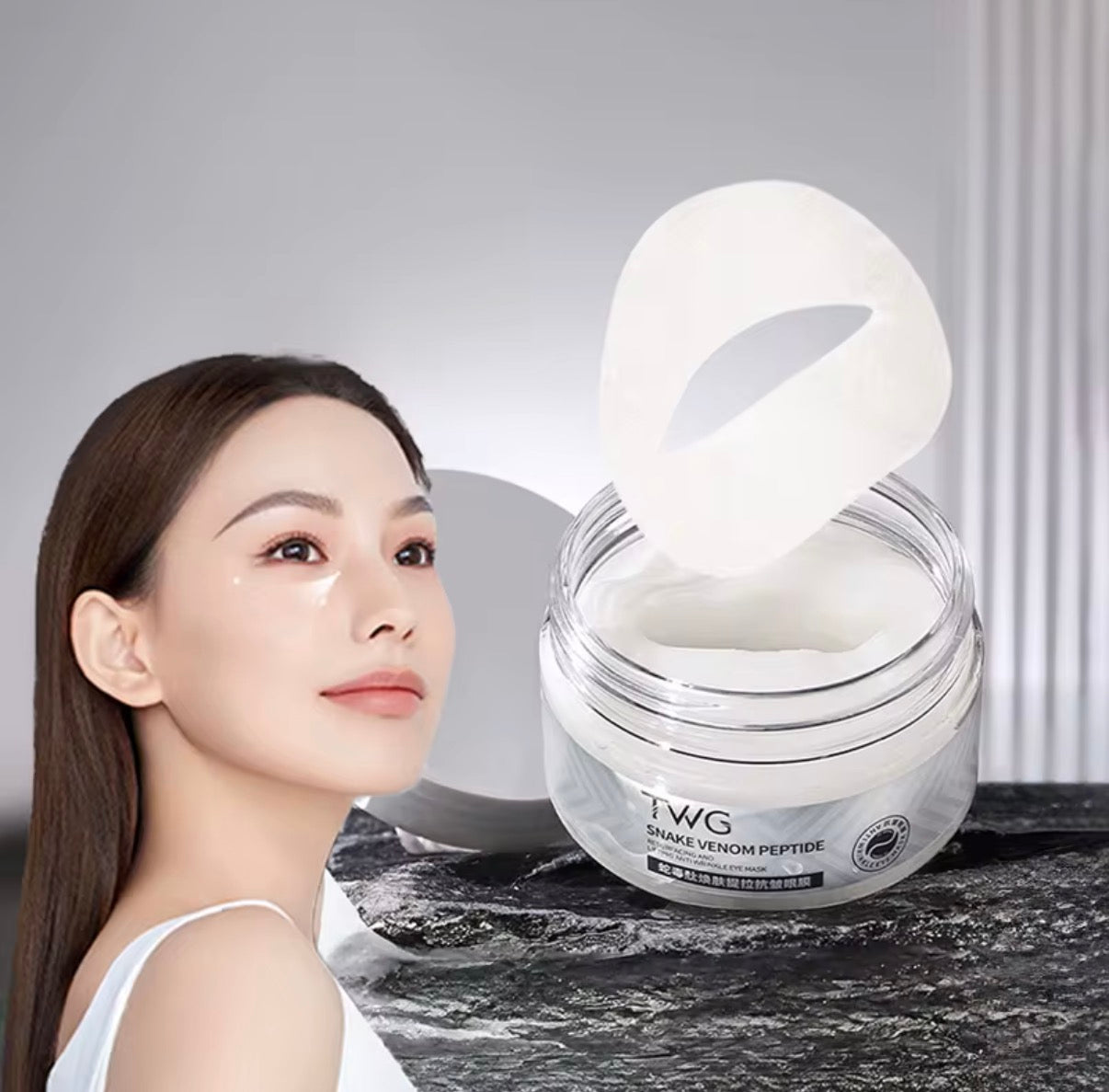 TWG Snake Venom Peptide Skin Lifting Firming Eye Mask