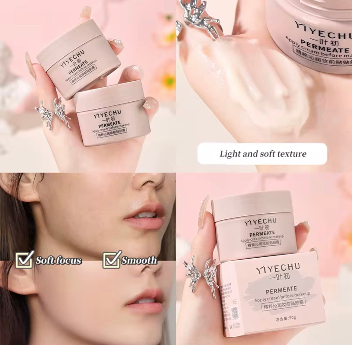 Primer Face Cream Waterproof Pore Minimizer