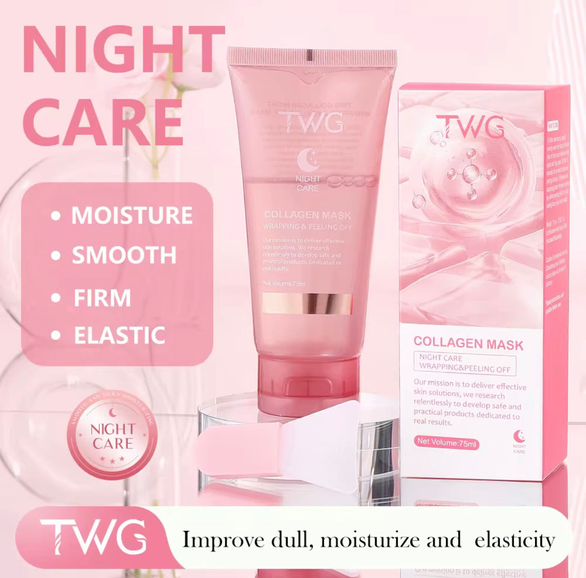 Collagen Night Face Mask Peel Off