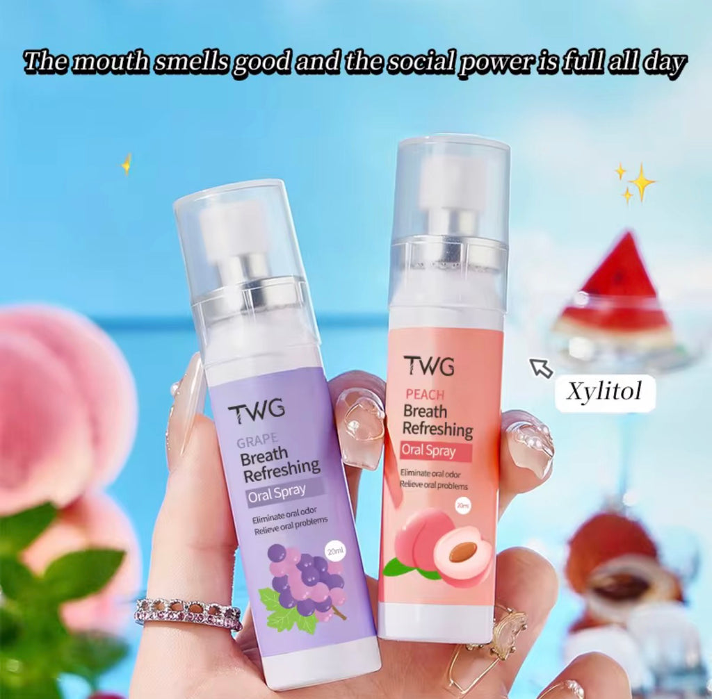 TWG Mouth Freshener Spray Eliminates Oral Odors